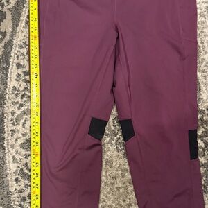 LuLaRoe Women's Plum Capris with Black Detail
